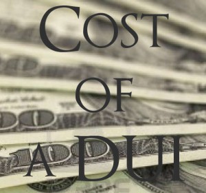 Cost of a DUI