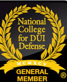 Attorney certification as members of the National College of DUI Defense
