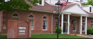 Photograph of the entrance to Pemberton Borough Municipal Court